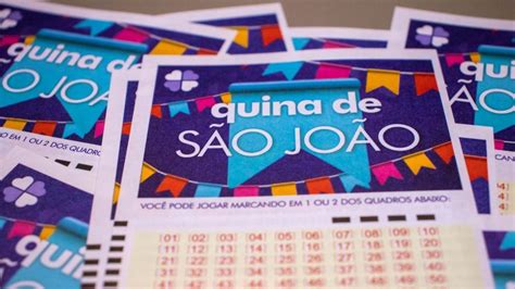 Terno e quadra na Quina de São João: veja os valores pagos  .
